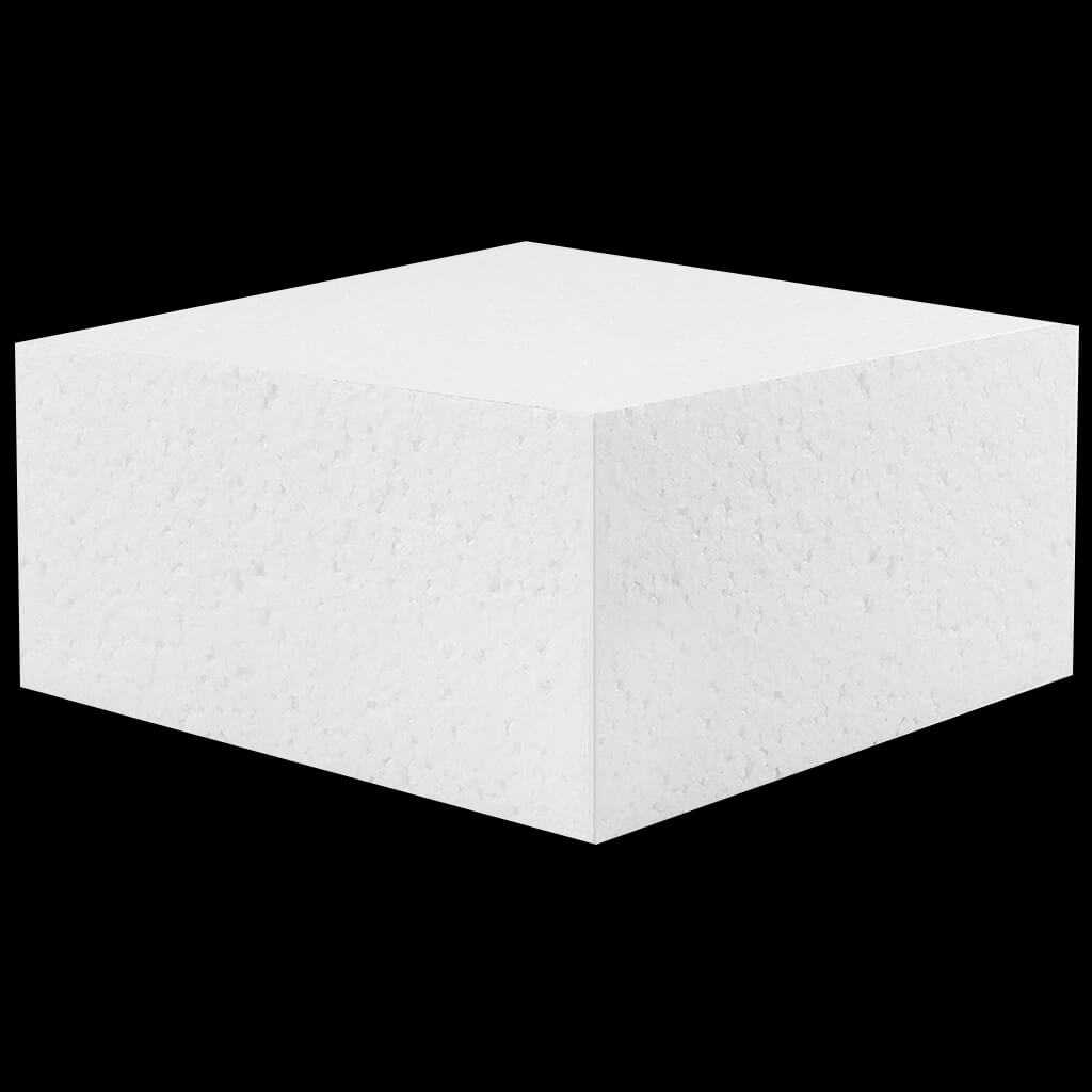 Styrofoam Block 4x8x8in White