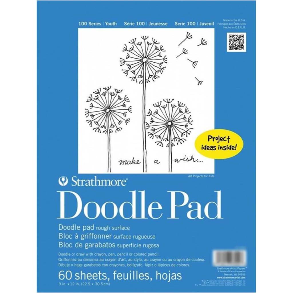Strathmore 100 Youth Doodle Pad 9in x 12in