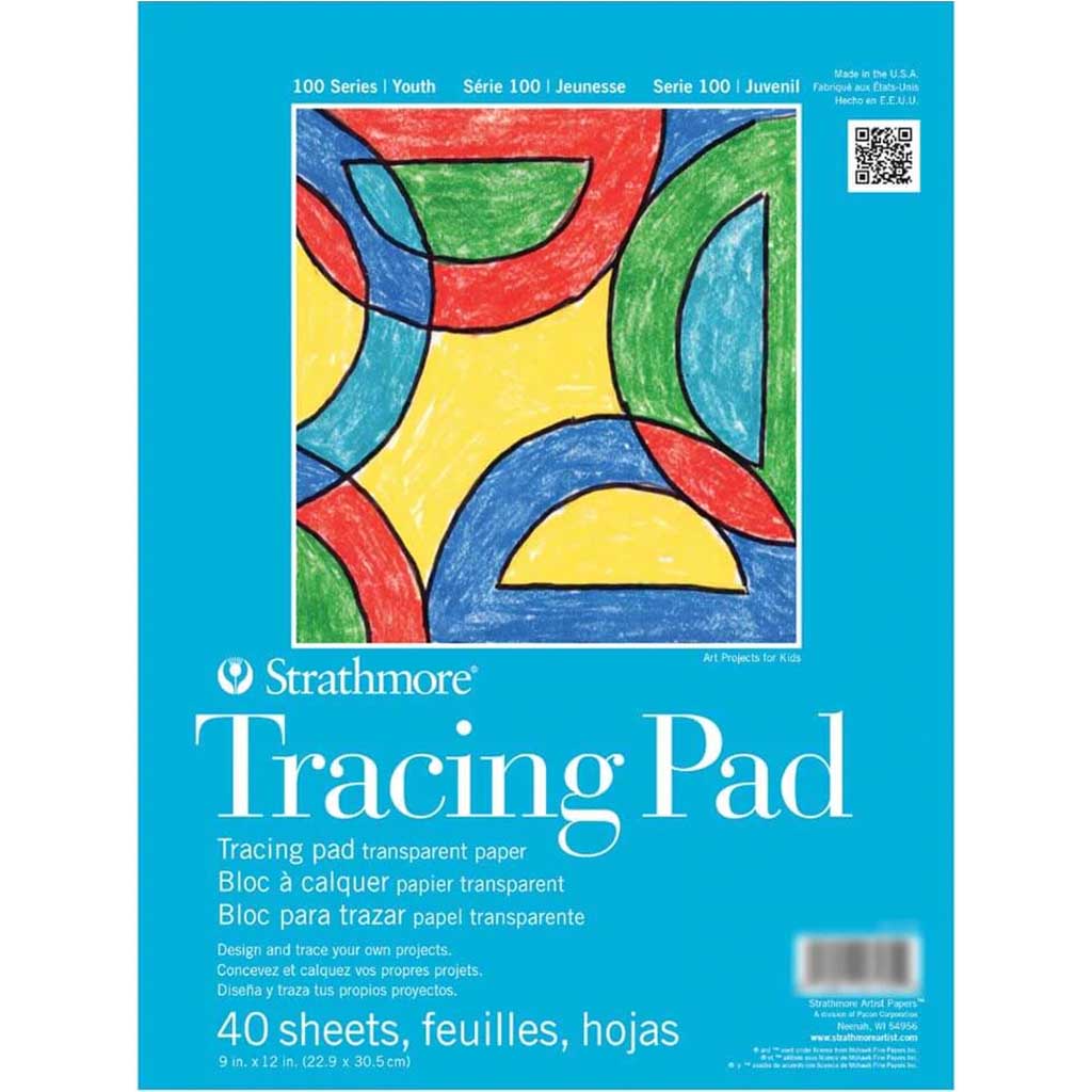 Kids Tracing Paper 9in x 12in 40 Sheets