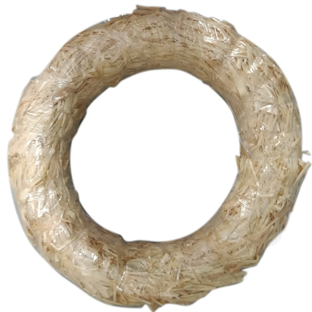 Straw Wreath Wrap 8in