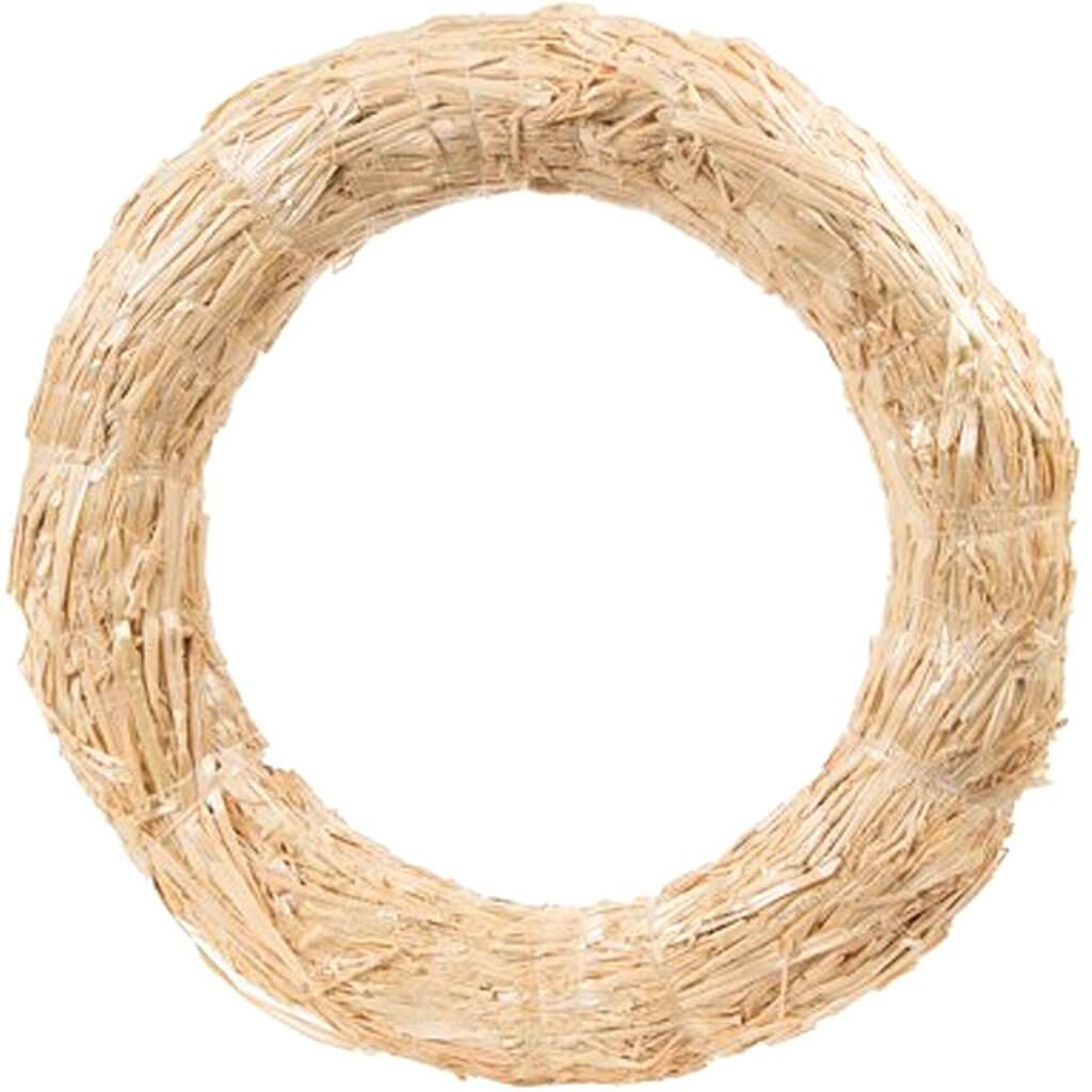 Straw Wreath Wrap 18in