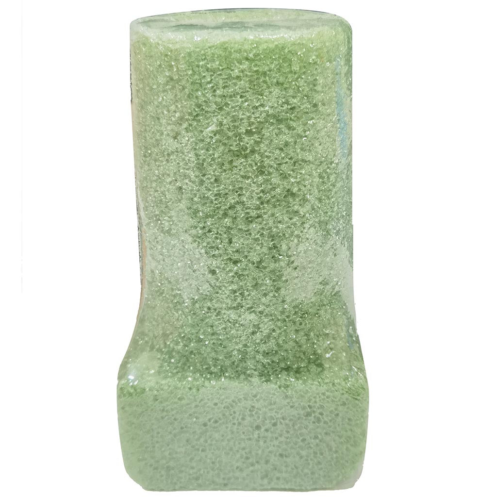 Styrofoam Vase Insert with Round Top 3-1/4x3-1/4x6in Green