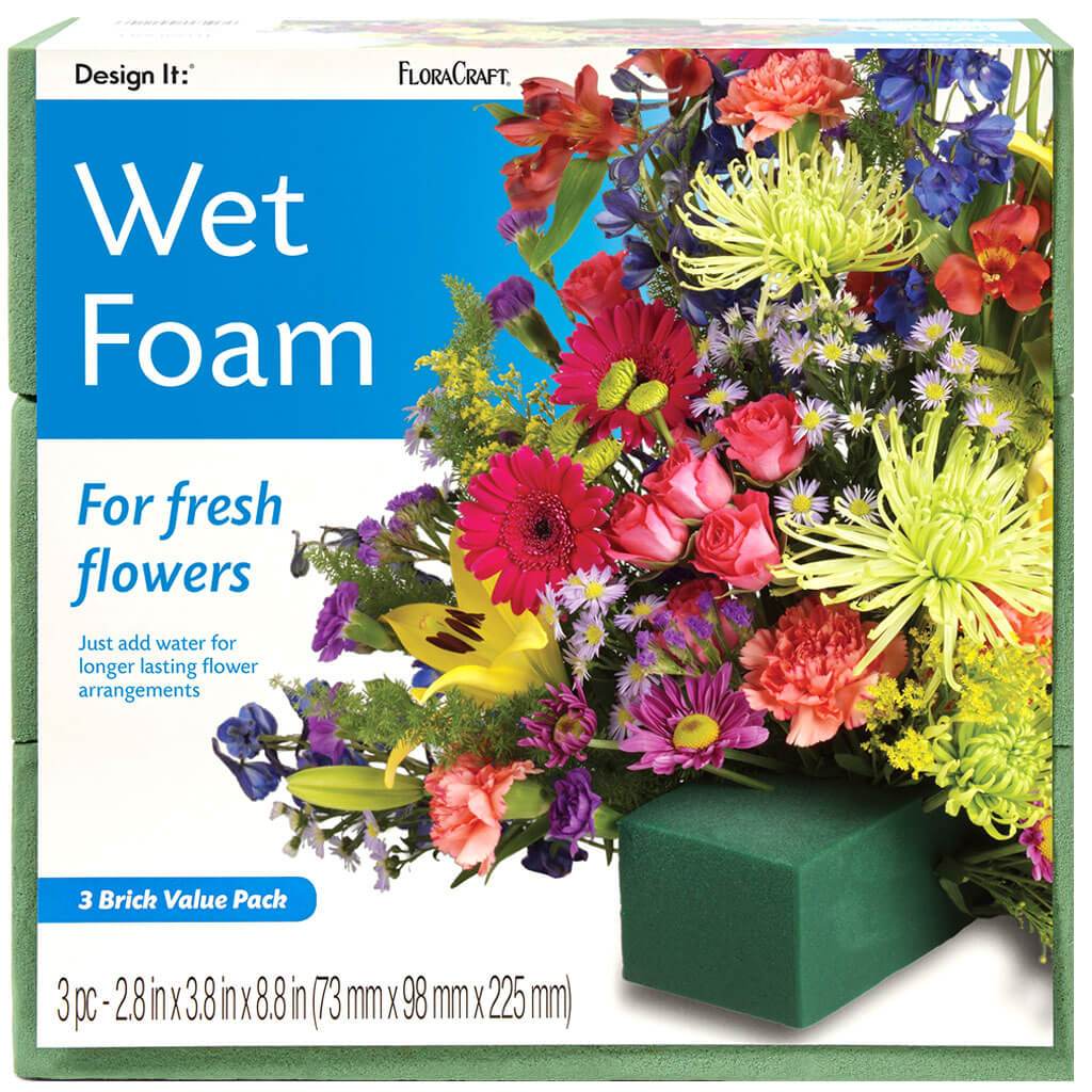 Block  Wet Foam 3/Pkg