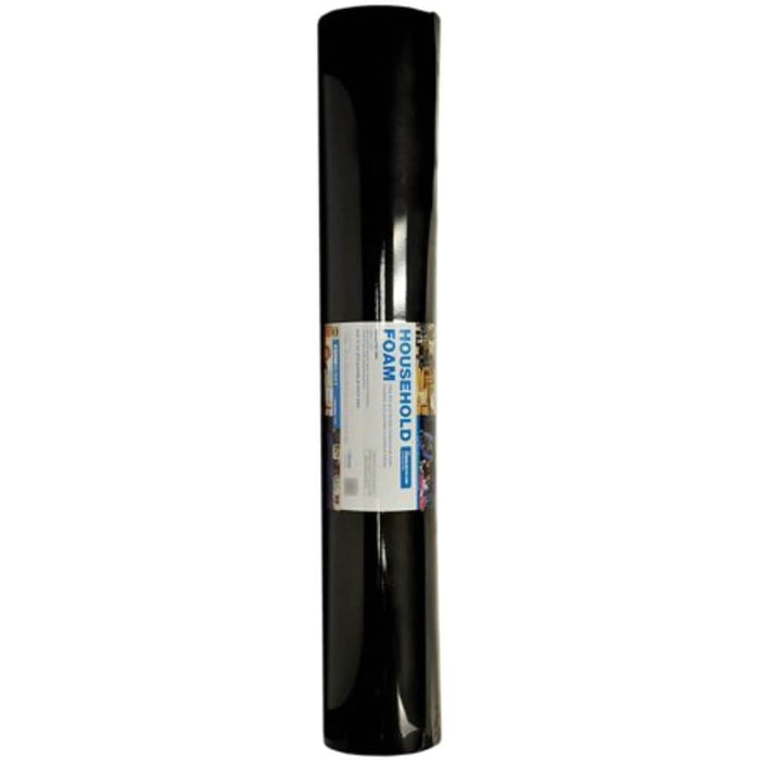 Household Firm Foam 96in x 48in Roll Black