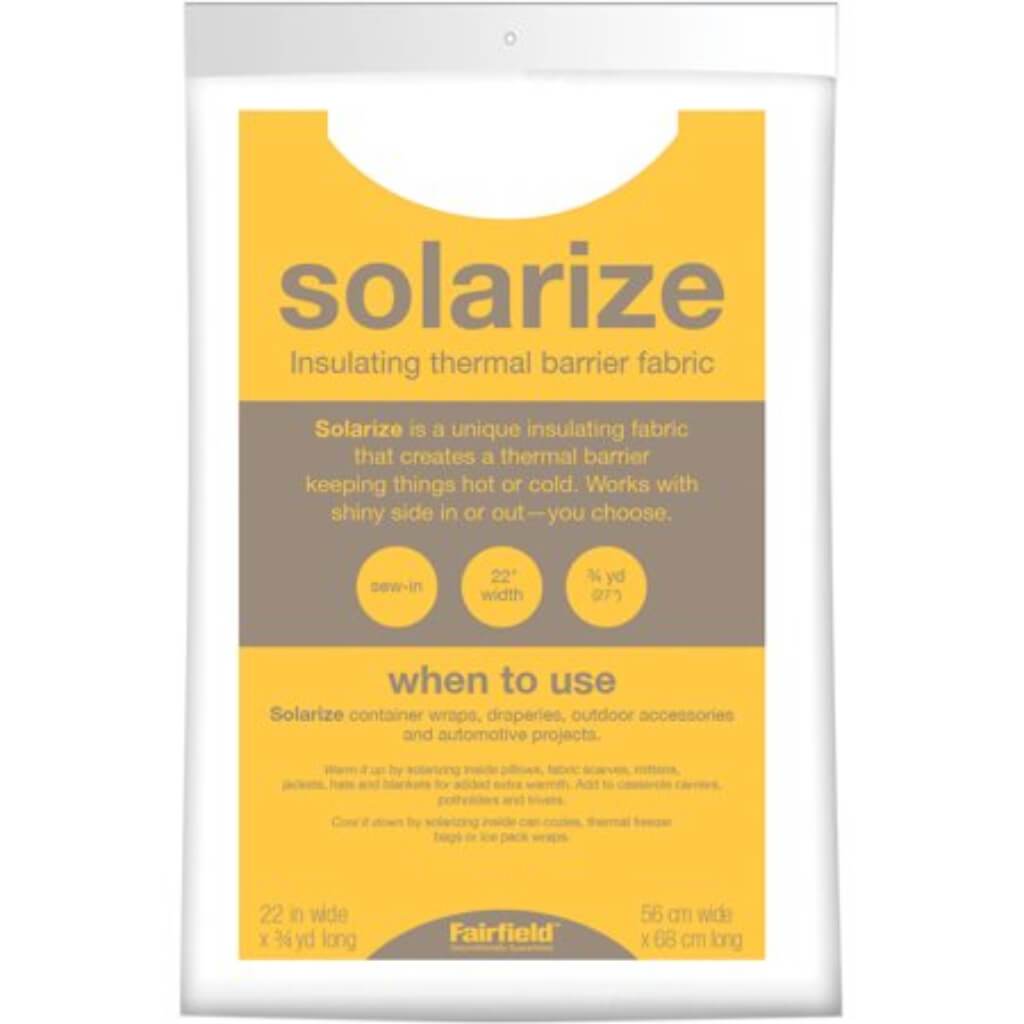 Solarize Lining Fabric 22in x .75yd 1/Pkg