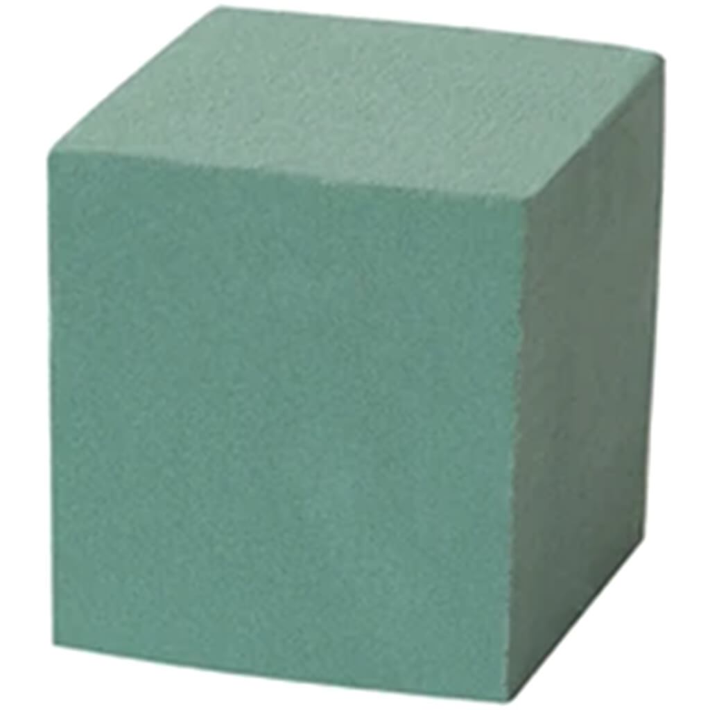 Dry Foam  Block 6x6x6in Green