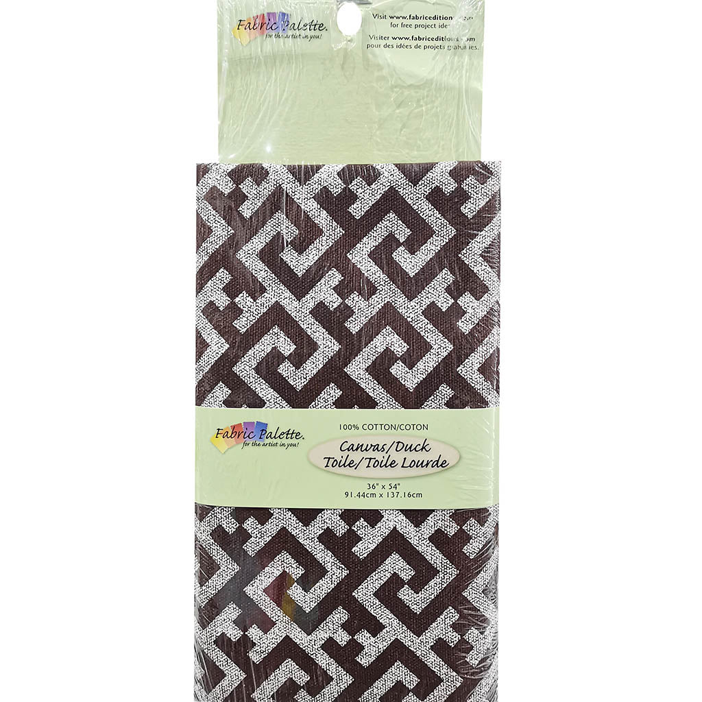 Fabric Palette Canvas/Duck Pre-Cut 36in x 60in Dark-Assorted Patterns