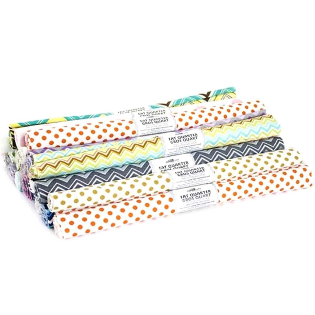 Fabric Palette Fat Quarter Assortment 18in x 21in 1/Pkg Trend - Assorted