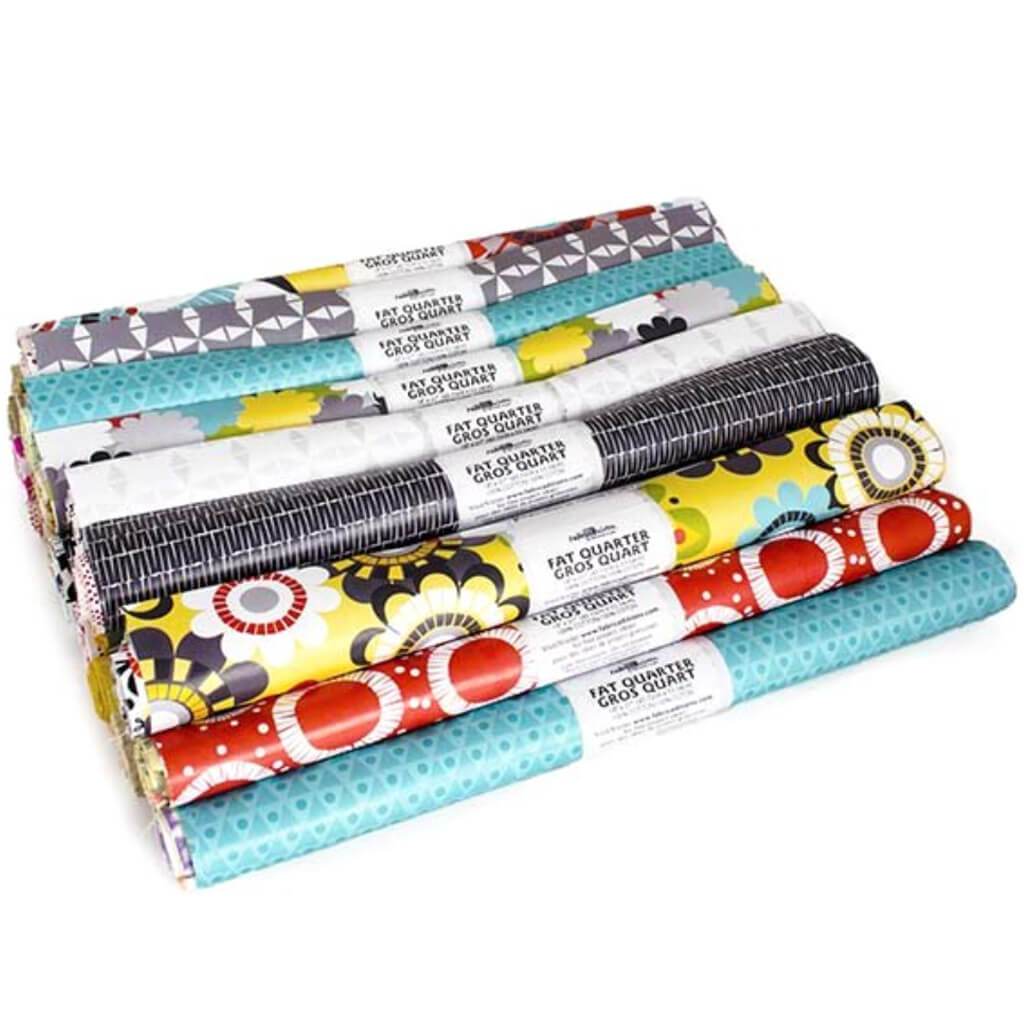 Fabric Palette Fat Quarter Assortment 18in x 21in 1/Pkg Trend 2 - Assorted