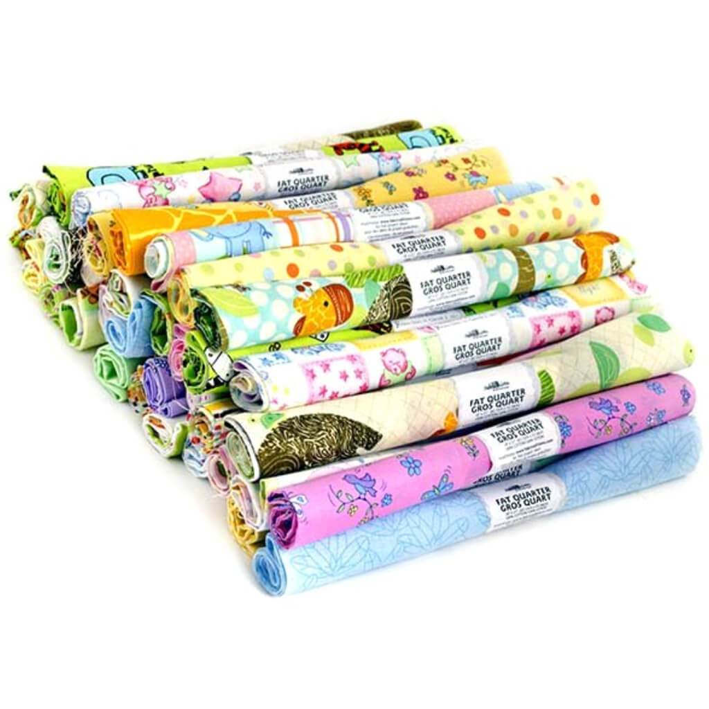 Fabric Palette Fat Quarter Assortment 18in x 21in 1/Pkg Baby - Assorted