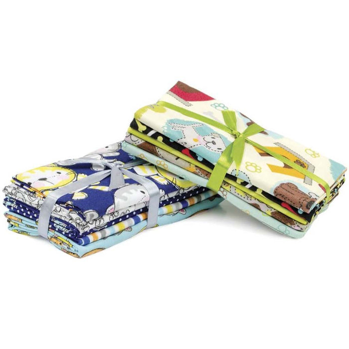 Fabric Palette Precut Bundles 18in x 21in 5/Pkg Dog & Cat