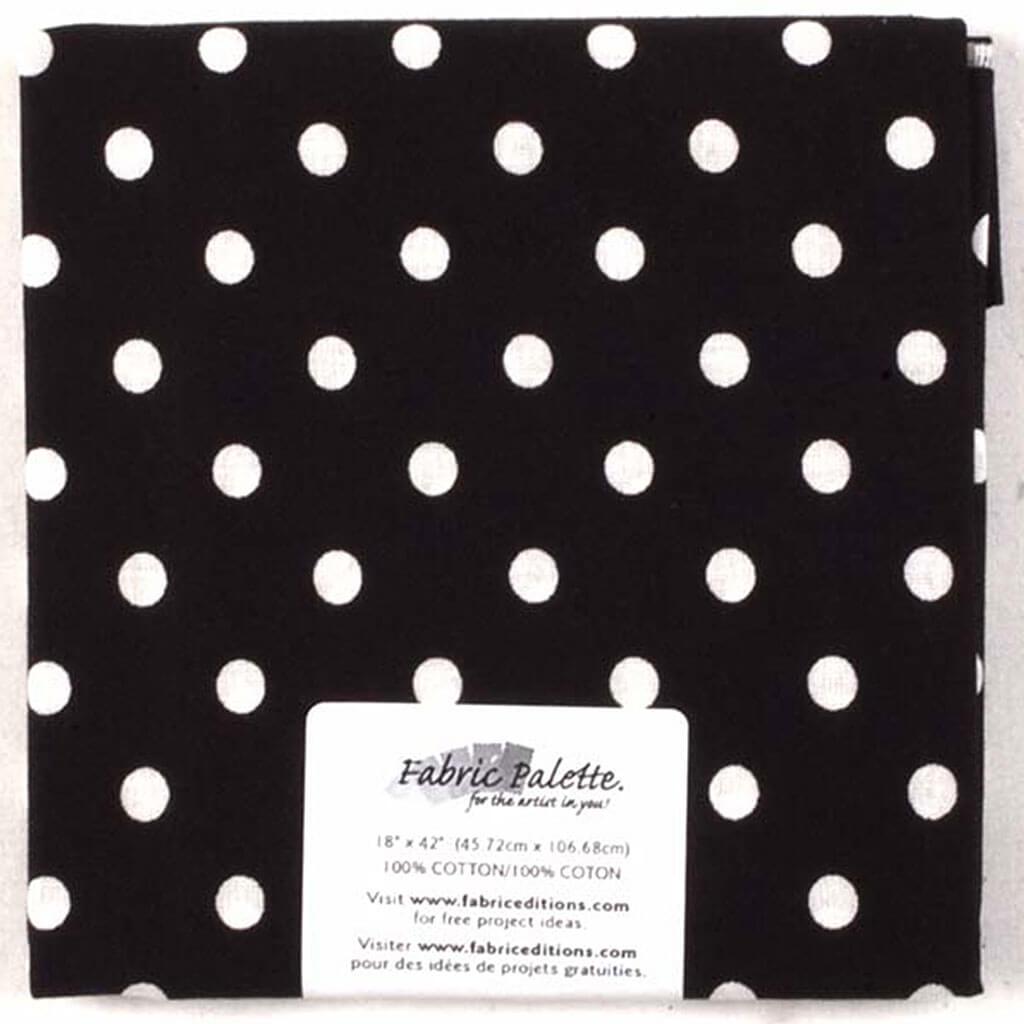 Fabric Palette Precut 18in x 42in 1/Pkg Black