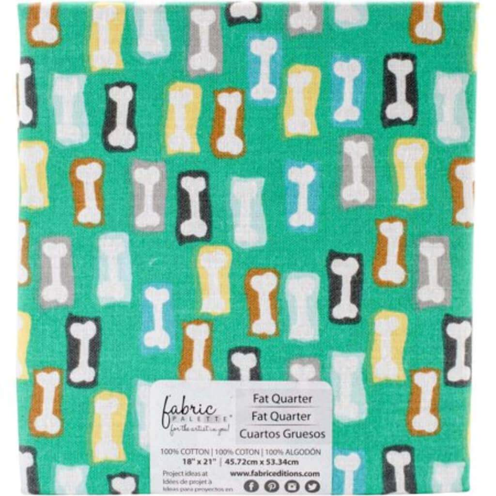 Fabric Palette Precut 18"X21" 1/Pkg Novelty Dogs