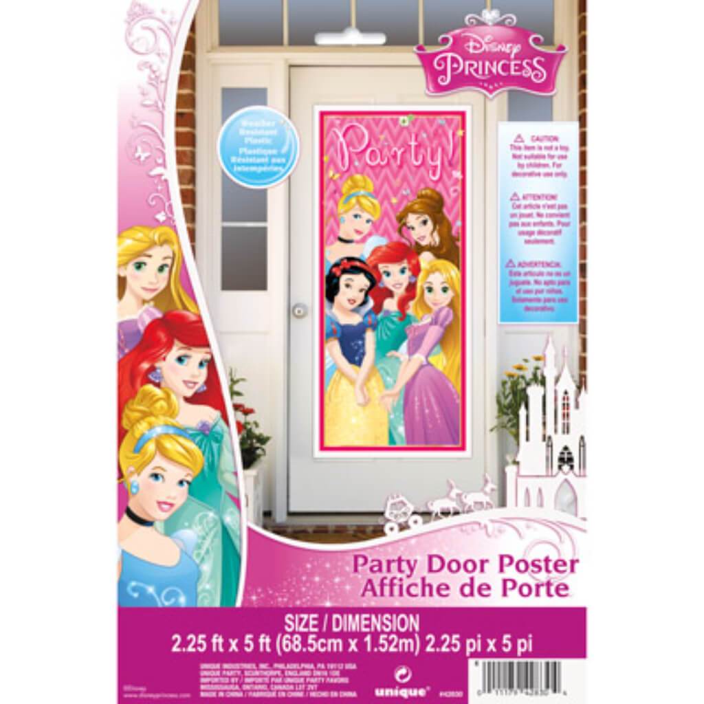 Door Poster 27in x 60in, Princess Dream 
