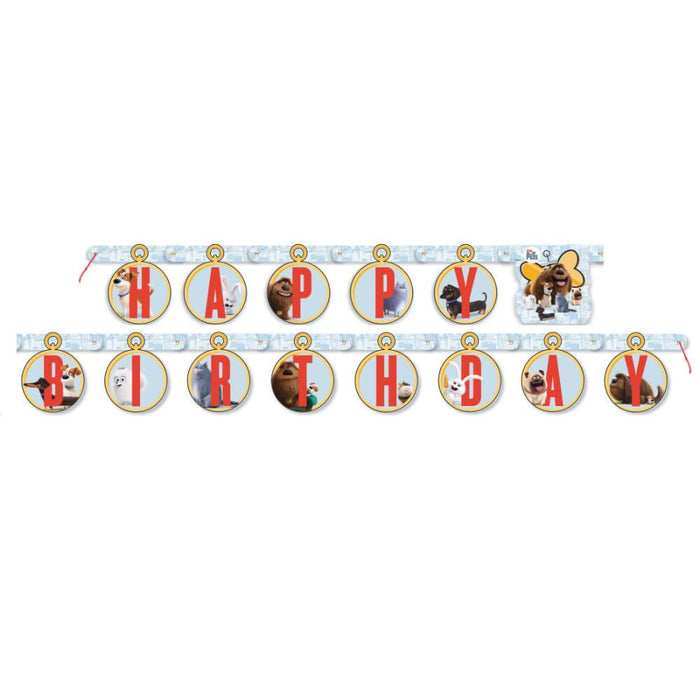 Large Jointed Banner, Secret Life of Pets Large Jointed Banner 