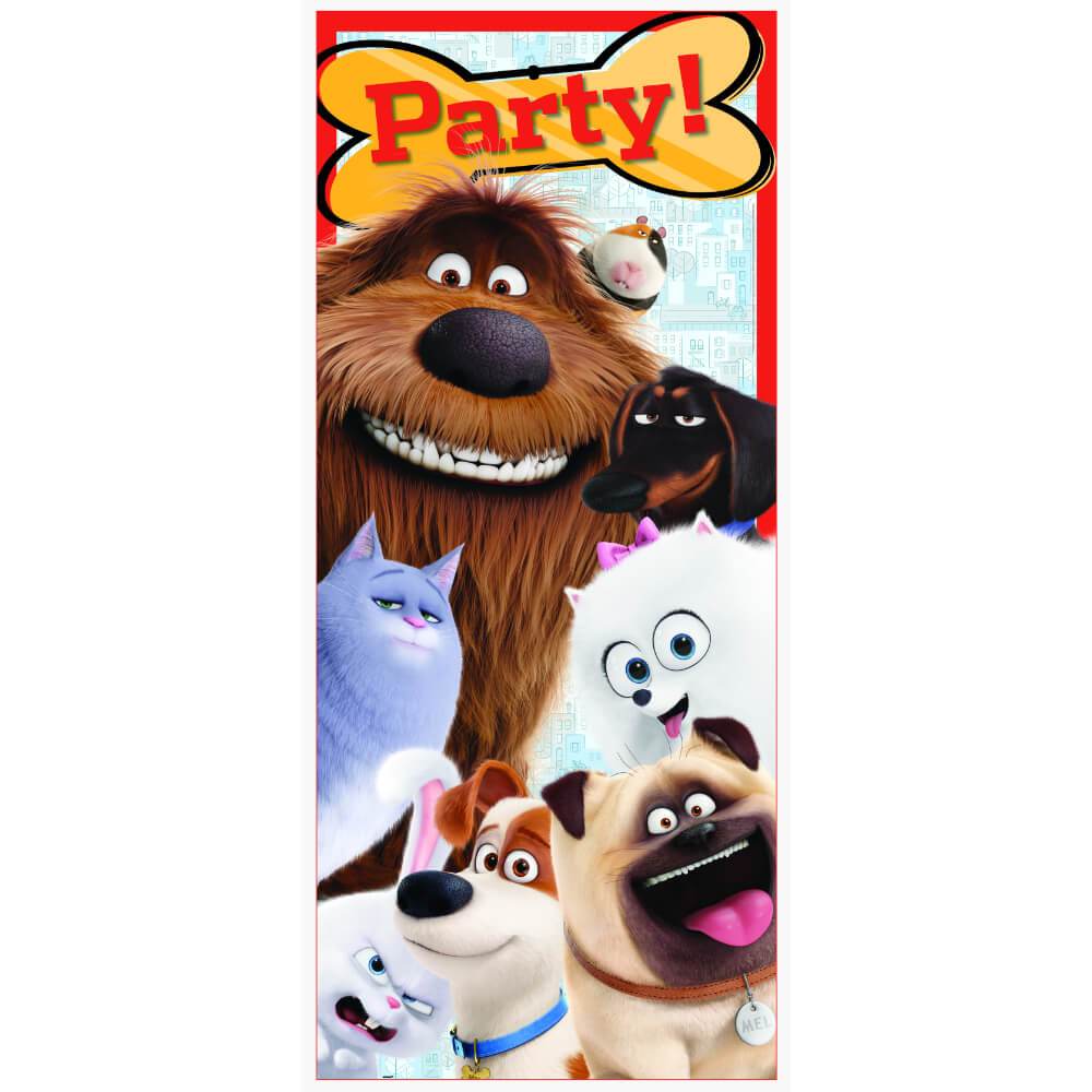 Door Poster 27in x 60in, Secret Life of Pets 