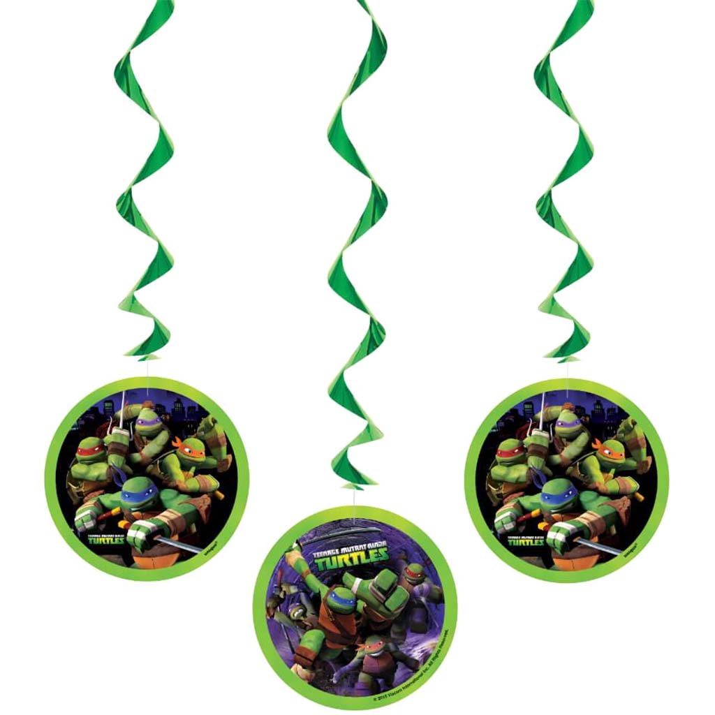 Swirls 26in 3ct Teenage Mutant Ninja Turtles 