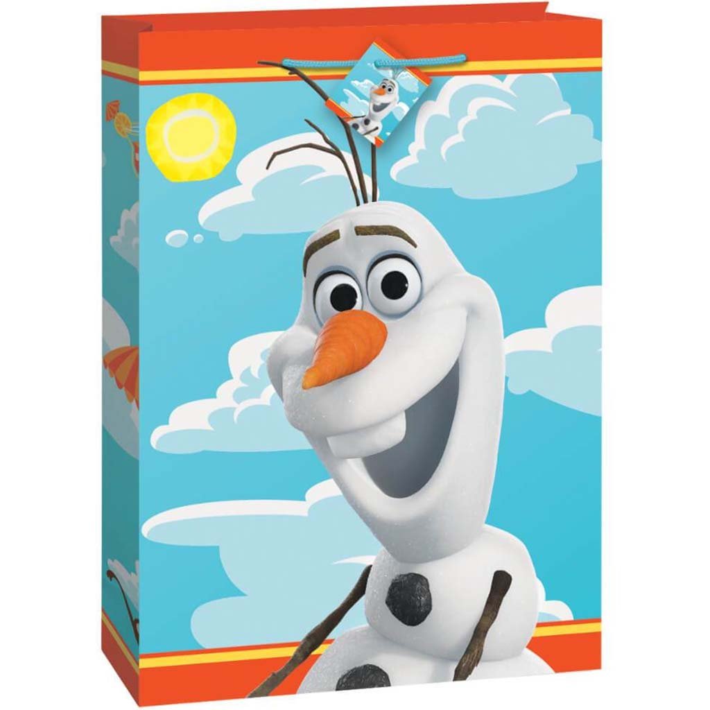 Gift Bag Jumbo, Frozen Olaf 