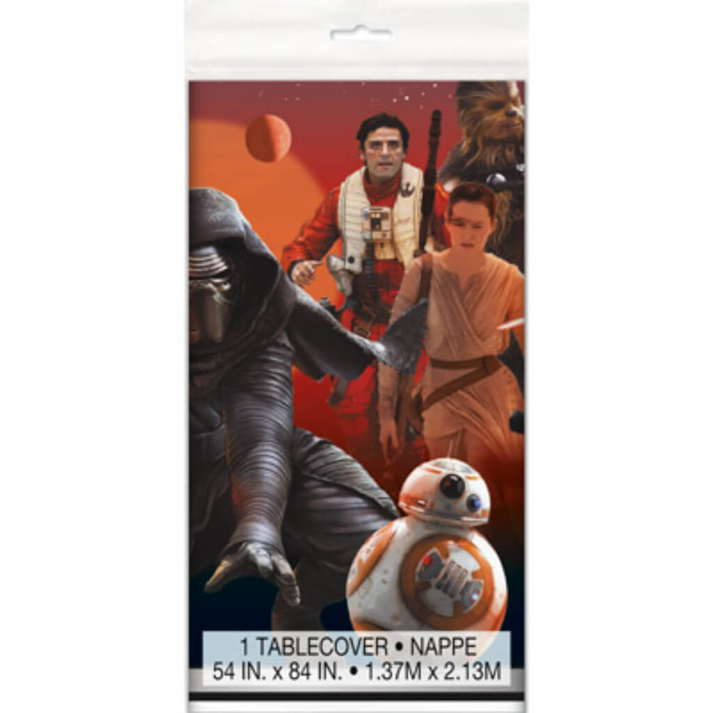 Rectangular Tablecover 54in x 84in, Star Wars Episode VII 