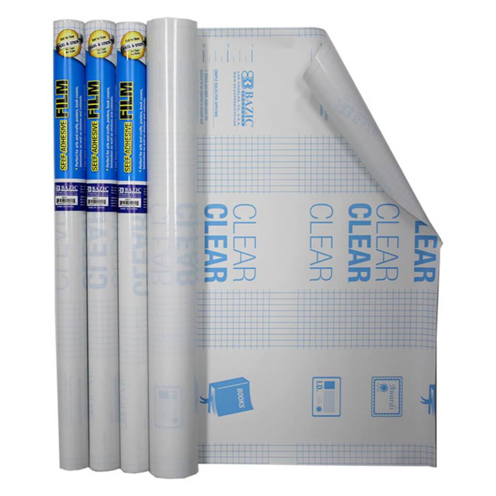 Clear Self Adhesive Book Cover 