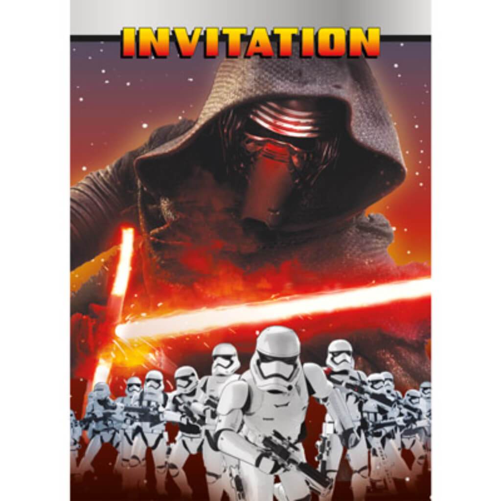 Star Wars Episode VII Invitations, 8ct 