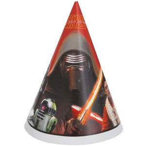 Star Wars Episode VII Party Hats, 8ct 