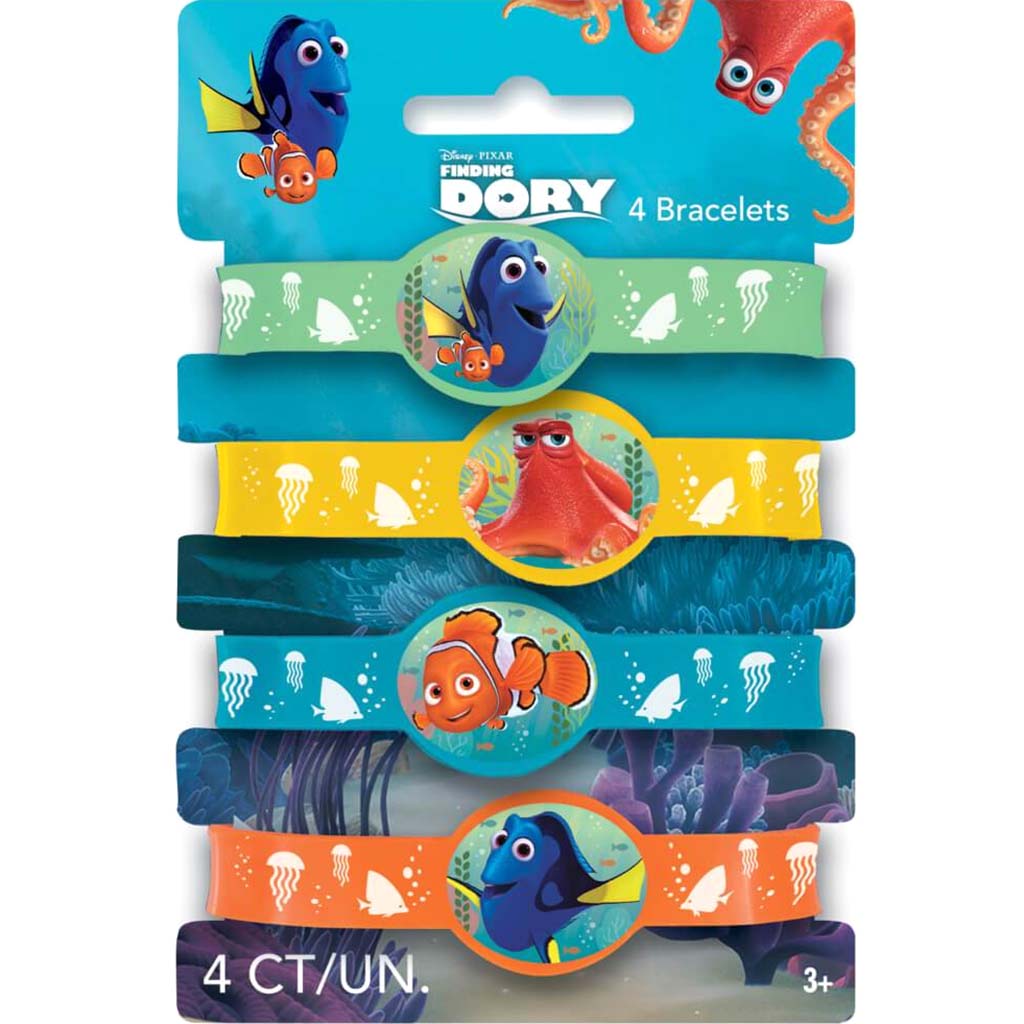 Stretchy Bracelets 4ct, Finding Dory 