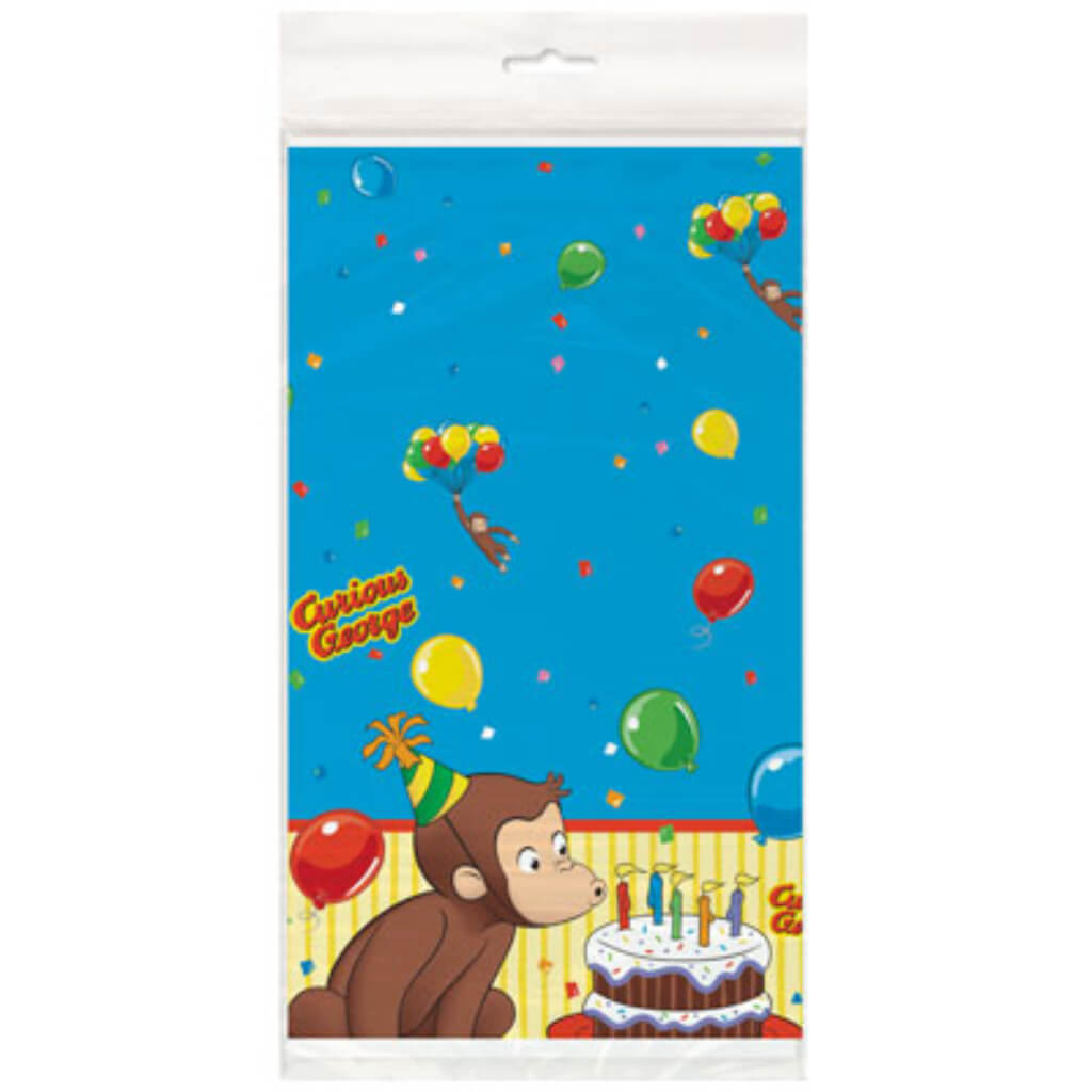 Rectangular Tablecover 54in x 84in, Curious George 