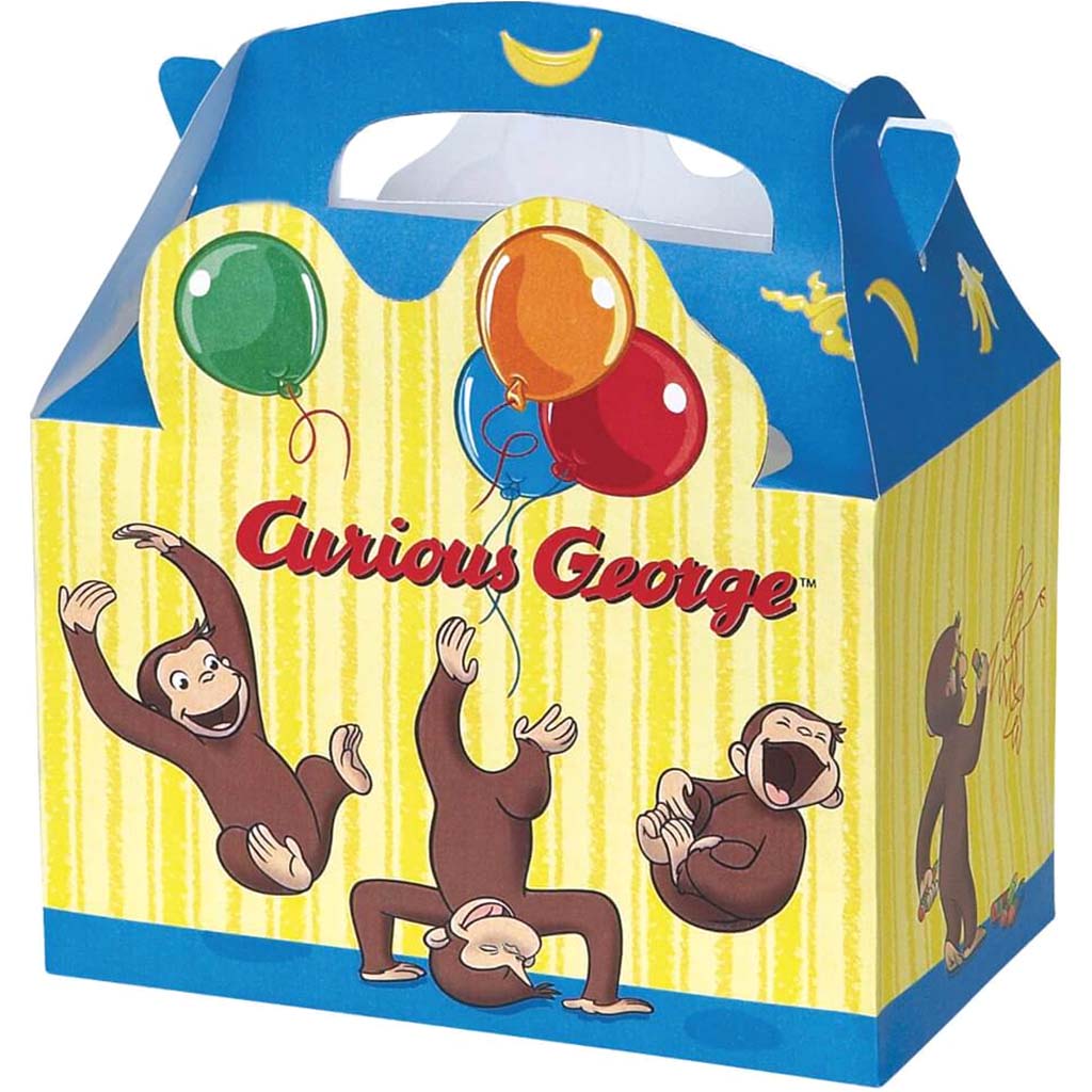 Curious George Loot Boxes, 4ct 