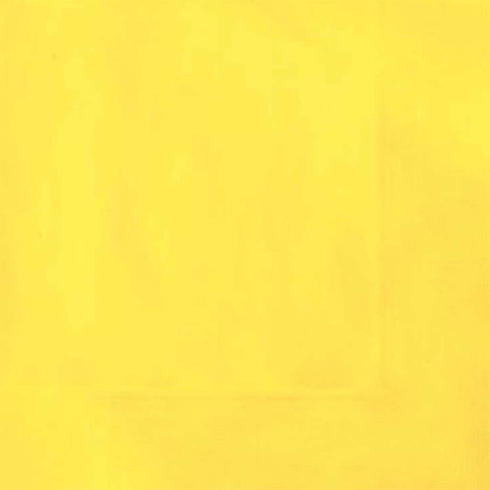 Soft Yellow Solid Beverage Napkins, 20ct 