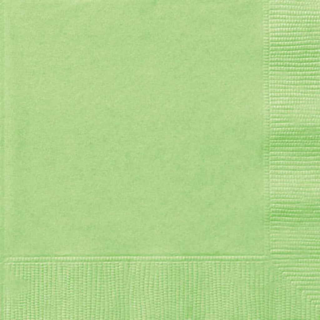 Apple Green Solid Lunch Napkins, 20ct 