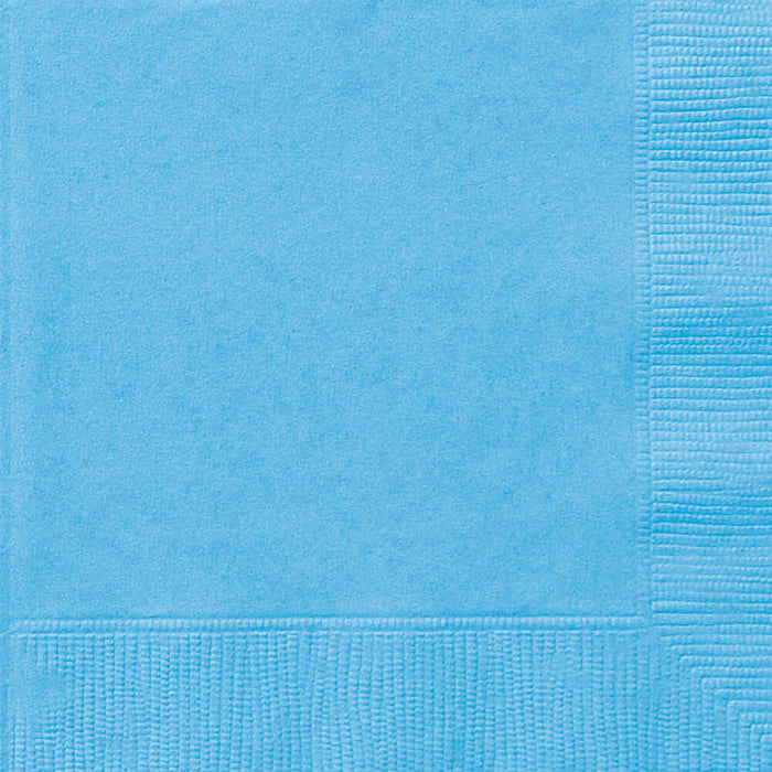 Powder Blue Solid Lunch Napkins, 20ct 