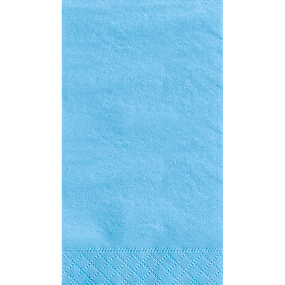 Powder Blue Solid Guest Towels, 20ct 