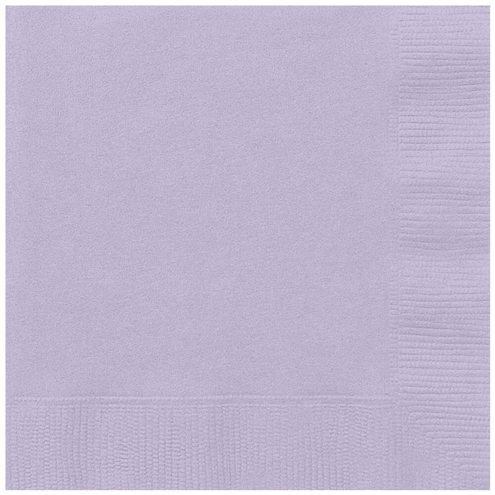 Lavender Solid Lunch Napkins, 20ct 