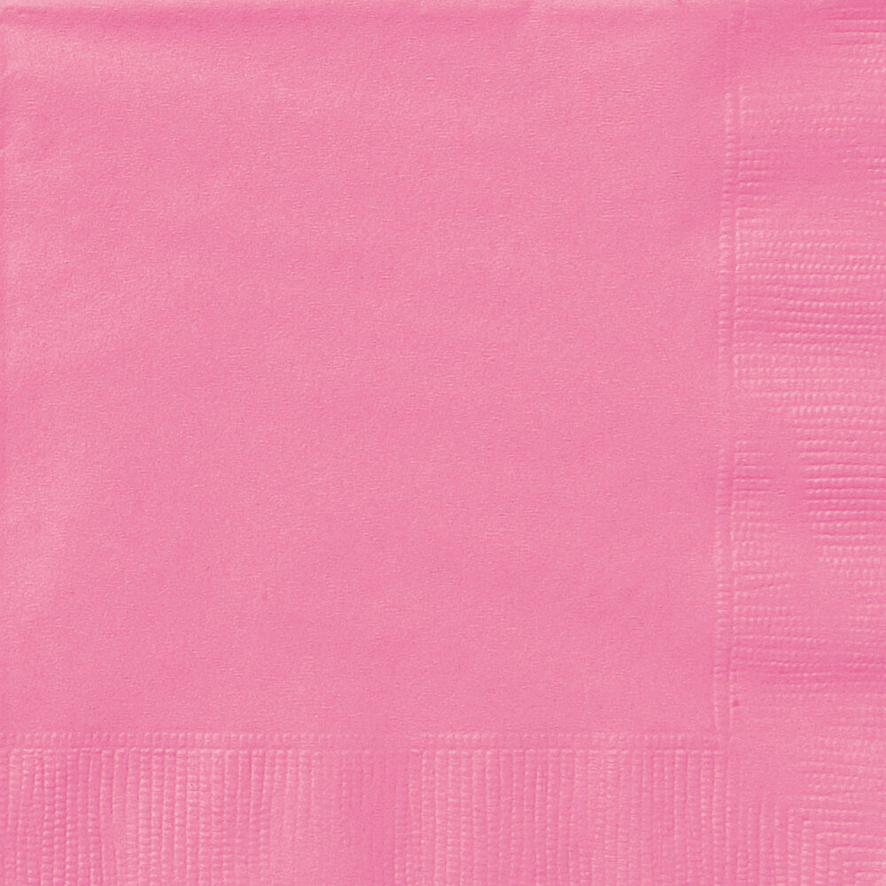 Hot Pink Solid Lunch Napkins, 20ct 