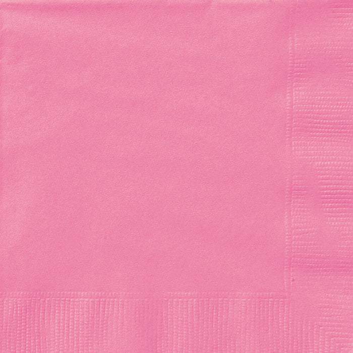 Hot Pink Solid Lunch Napkins, 20ct 