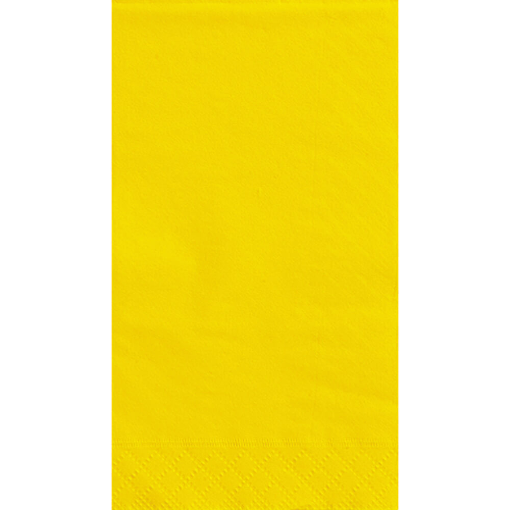 Guest Towels 20ct, Sunflower Yellow Solid 