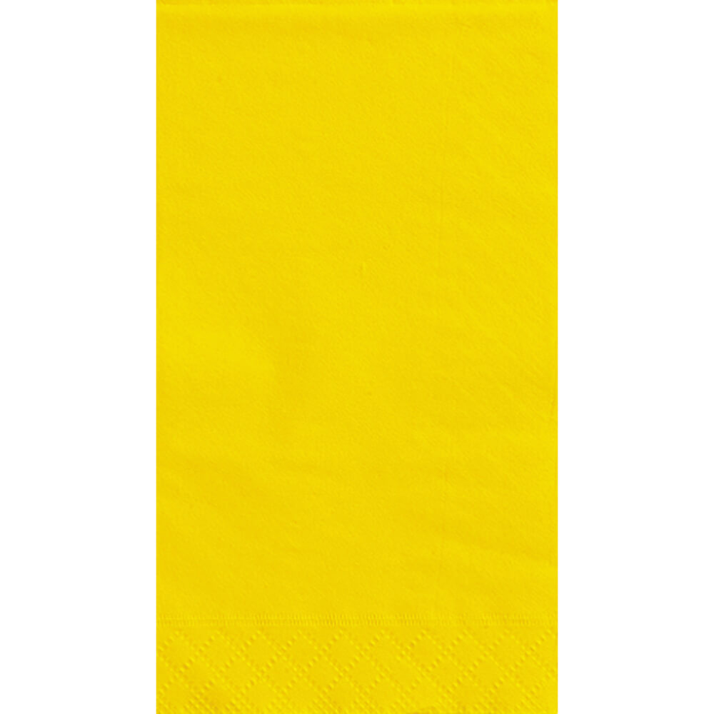 Guest Towels 20ct, Sunflower Yellow Solid 