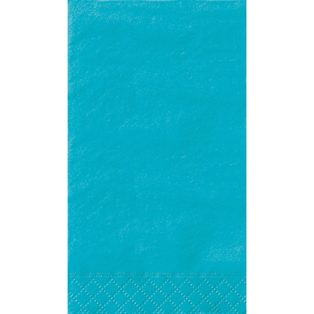 Guest Towels 20ct, Caribbean Teal Solid 