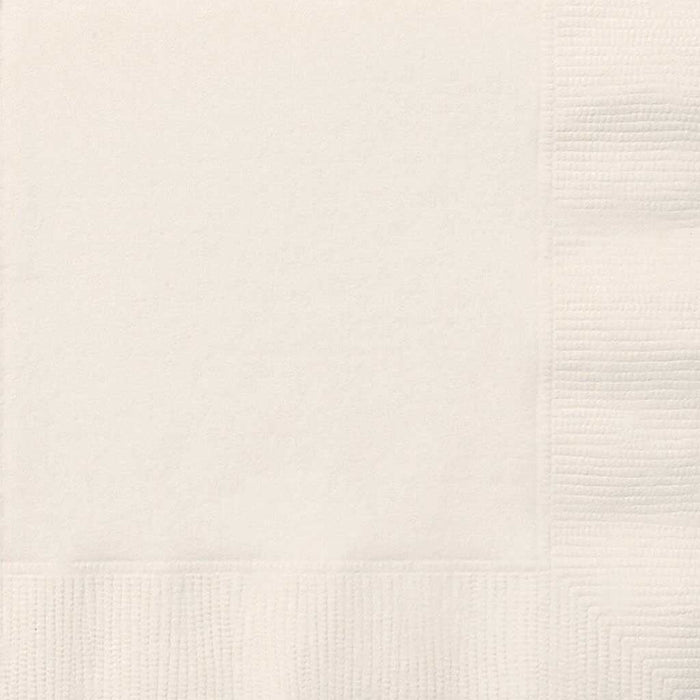Ivory Solid Lunch Napkins, 20ct 