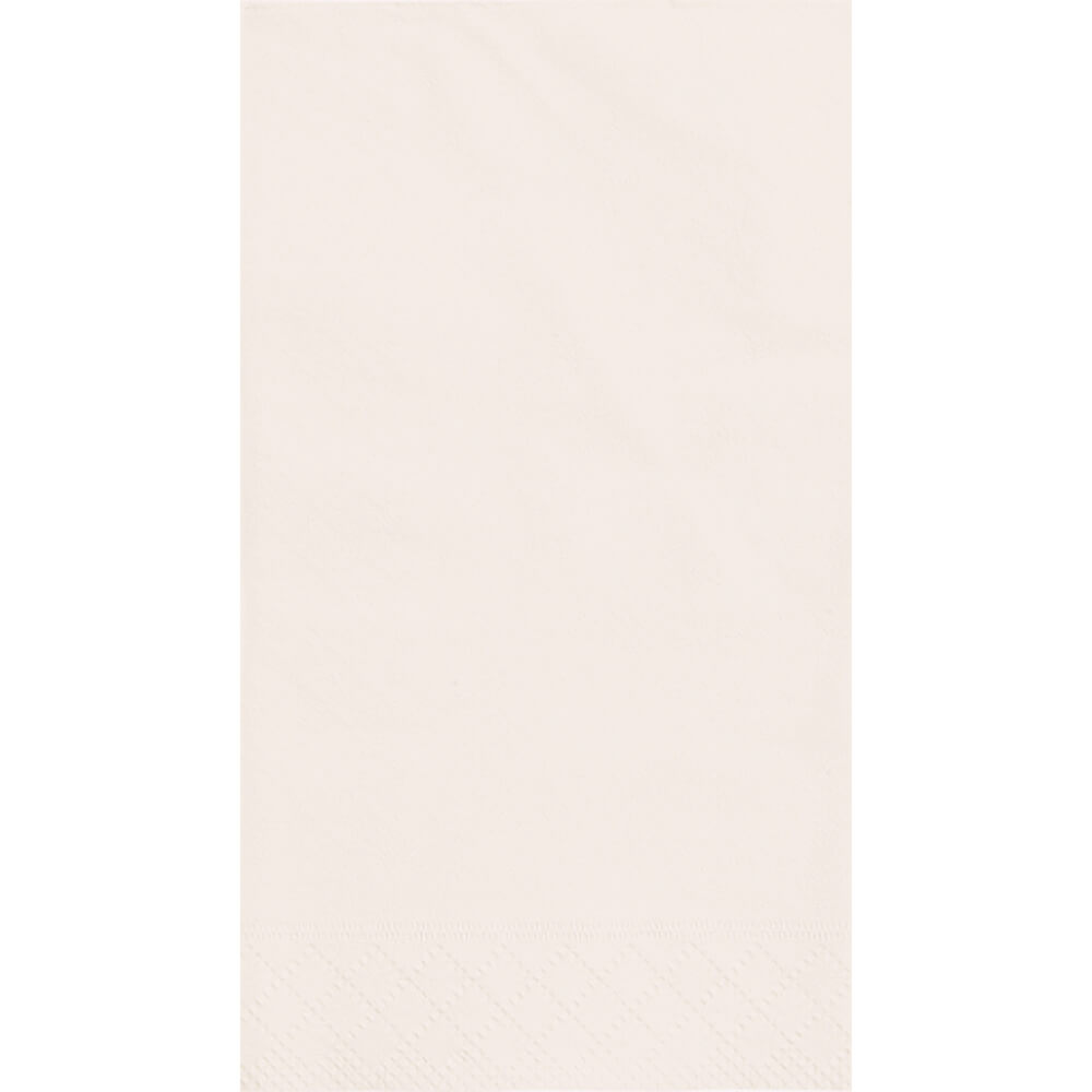 Guest Towels 20ct, Ivory Solid 