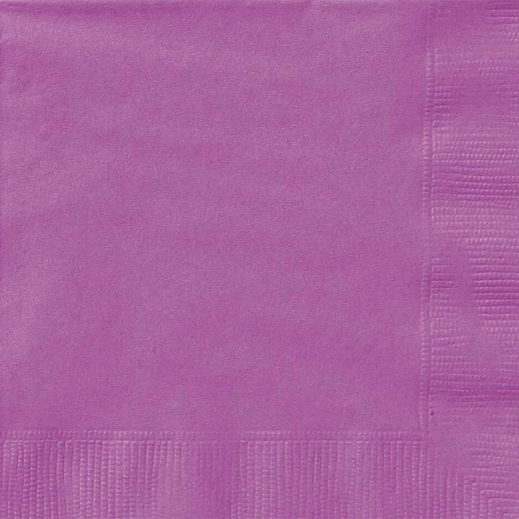 Pretty Purple Solid Lunch Napkins, 20ct 