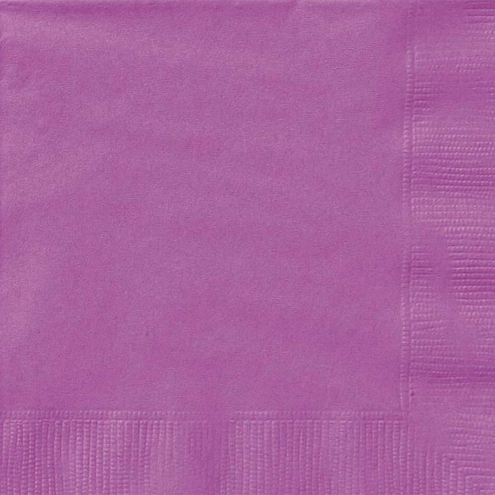 Pretty Purple Solid Lunch Napkins, 20ct 