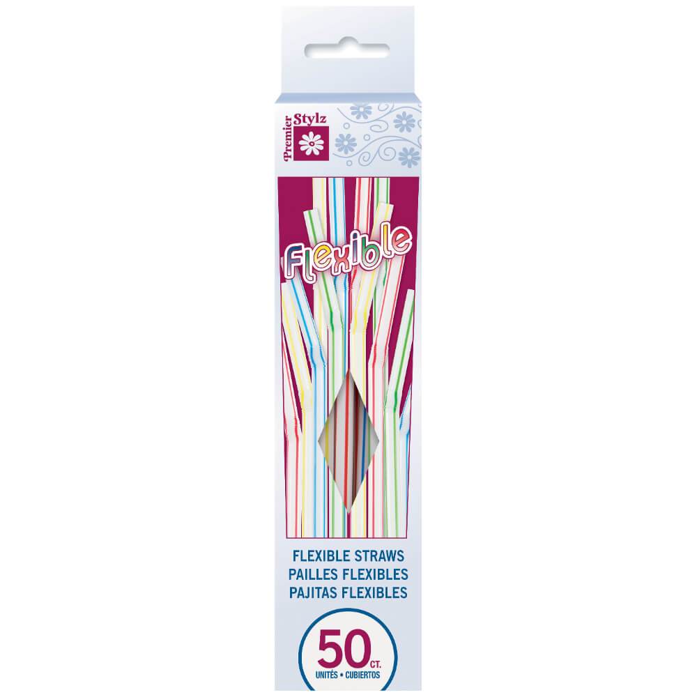 Flex Straws, 50ct 