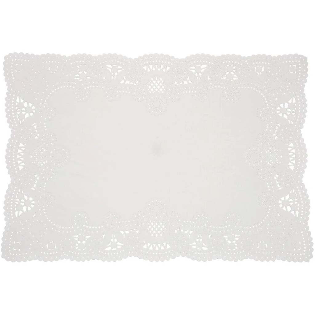 Placemat Doilies 8ct, White 