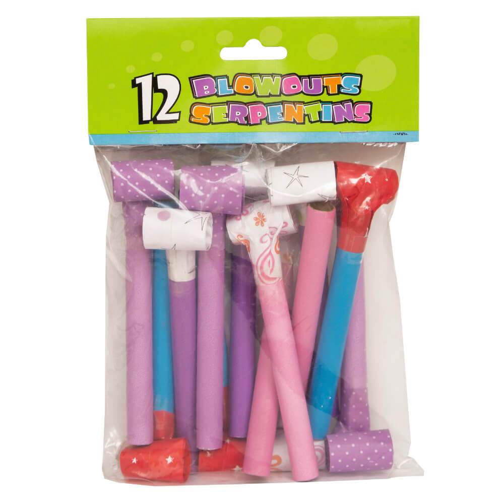 Blowouts - Assorted Colors, 12ct 