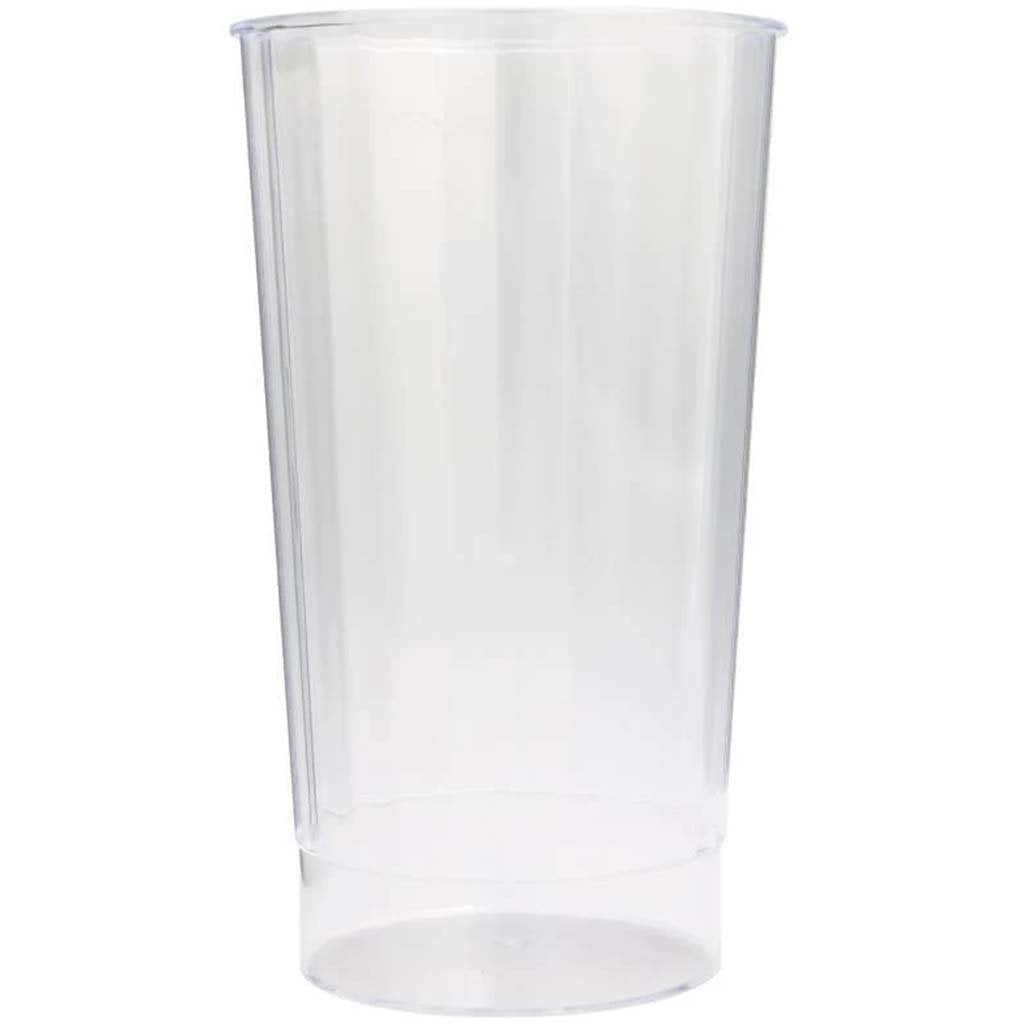 Plastic Tumblers 16oz 8ct, Premier Stylz Brand Clear 