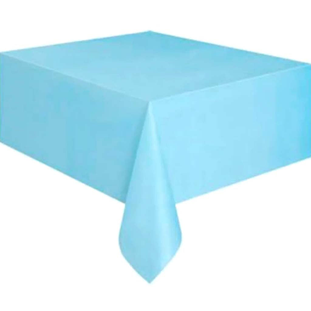 Rectangular Tablecover 54in x 108in, Powder Blue Solid 