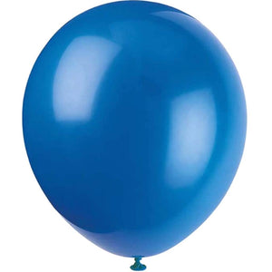 Latex Balloon 12in, Royal Blue 