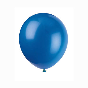 Latex Balloon 12in, Royal Blue